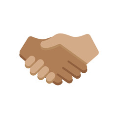 Handshake (Mixed Brown Tones)
