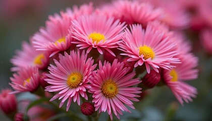 close up of pink flower