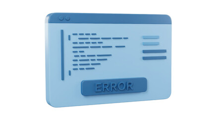Isolated Error Window - Troubleshooting Technical Issues