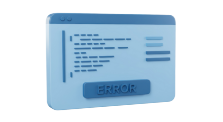 Isolated Error Window - Troubleshooting Technical Issues