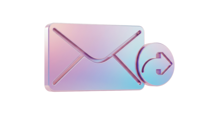 Isolated sharing email, Symbolizing sharing data, messaging, Email