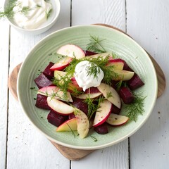 a-scandinavian-beet-and-apple-salad-with-dill-