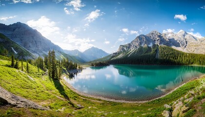 Obraz premium lake in mountains