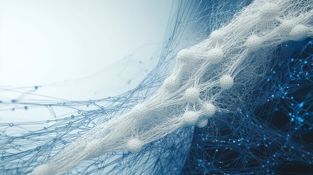 Exploring neural networks digital space abstract art virtual environment dynamic perspective technology insights