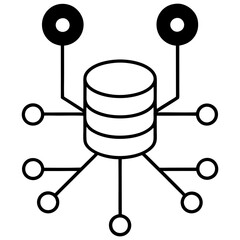 Modern Artificial Intelligence Symbols for Digital and Tech Projects
