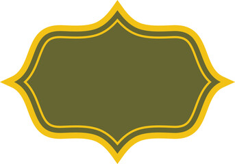 Islamic Banner Frame