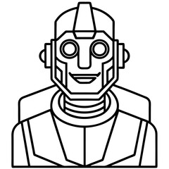 Modern Artificial Intelligence Symbols for Digital and Tech Projects
