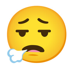 Tired emoji 