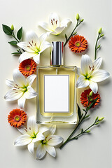 Perfume and flowers