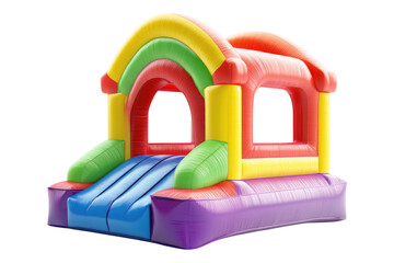 Bounce house Isolated on transparent background