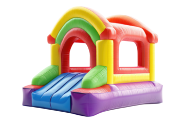 Bounce house Isolated on transparent background