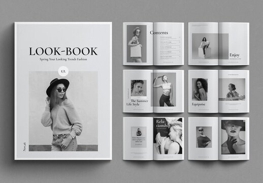 Editorial Lookbook Template