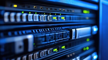 Server cable data technology Information of business from network