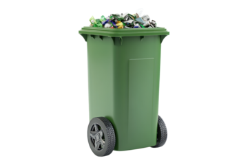 Eco friendly recycling Isolated on transparent background