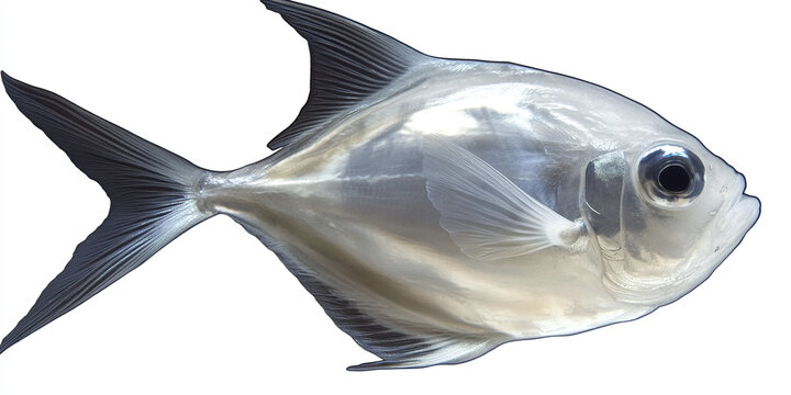 Shimmering moonfish with reflective scales and elegant fins
