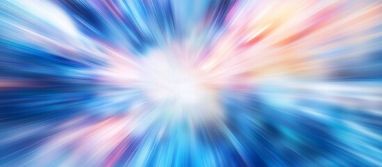 Obraz premium Abstract Colorful Radial Burst