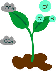 CO2 Emissions Illustration