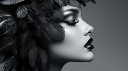 Grayscale palettes are sophisticated and modern.