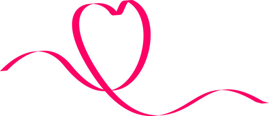 Valentine love Ribbon