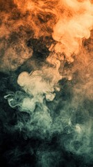 Whirling clouds of fantasy ethereal swirls in dreamy hues