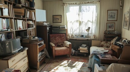 Simplicity can transform a cluttered space.