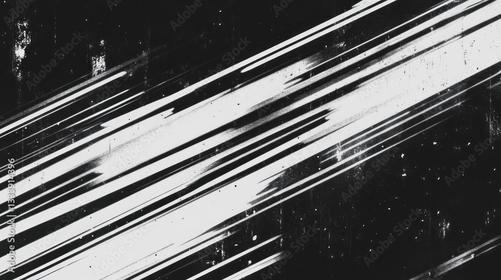 Poster grunge texture of scan lines with dirty scanner effect for artistic design