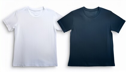Naklejka premium Plain t-shirt isolated white background 