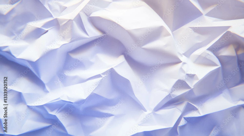 Poster abstract lo fi folded paper texture with creases and chaotic patterns for artistic design
