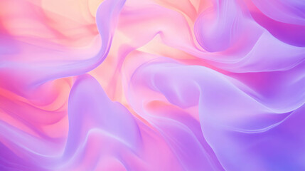 Obraz premium Pastel abstract chaos art with fluid swirls and soft hues for creative design