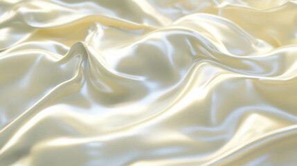 Obraz premium Elegant flowing satin texture with smooth waves for design
