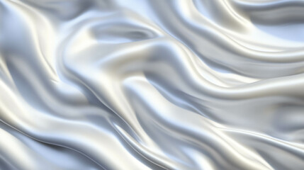 Obraz premium Elegant flowing smooth texture in abstract chaotic waves for modern design