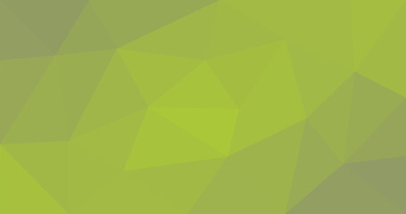Green abstract polygonal vector background. Geometric design