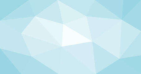 Fototapeta premium Illustration of blue polygon abstract background