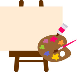 Art Tools Illustration