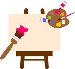 Art Tools Illustration