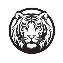 tiger head vector