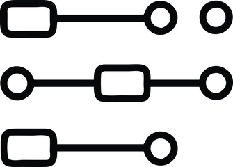 Connection Line Icons  Editable Vector Pack for UI & Apps