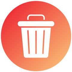 Vector Design Trash Icon Style