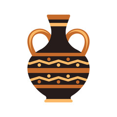 Ancient Pottery Illustration