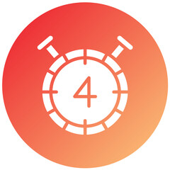 Vector Design Countdown Icon Style