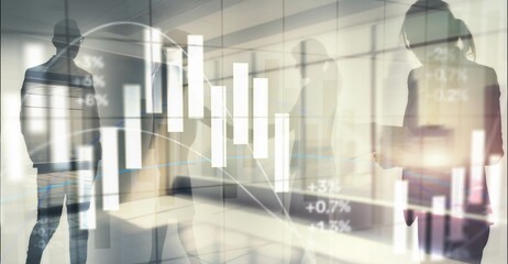 Stock Business finance investment financial graph chart