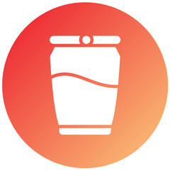 Vector Design Can Icon Style