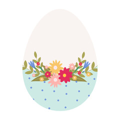 Decorative Easter eggs featuring geometric, floral, and rainbow design