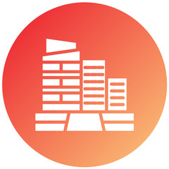 Vector Design Building Icon Style