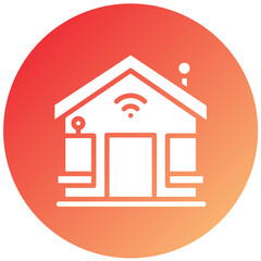 Vector Design Smart Home Icon Style