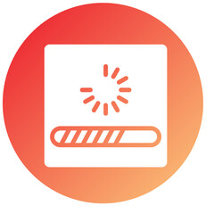 Vector Design Loading Icon Style