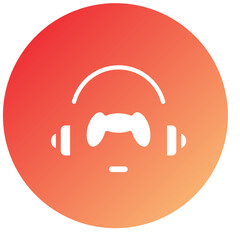 Vector Design Headset Icon Style