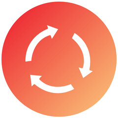 Vector Design Loop Icon Style