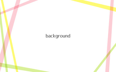 春の背景フレーム