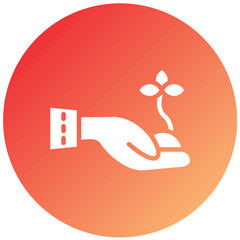 Fototapeta premium Eco Trail Vector Design Icon Style